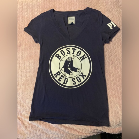 Boston Red Sox woman’s short sleeve tee shirt made by Victoria secret - Picture 1 of 6